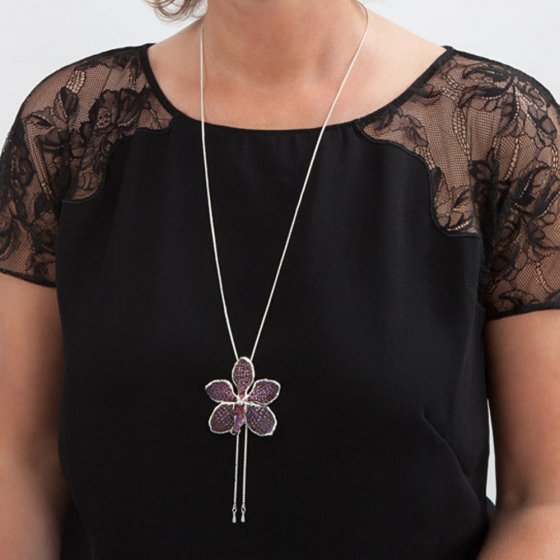 Orchideen-Collier