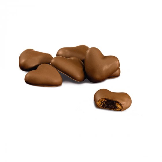 Bahlsen Akora Vollmilch Lebkuchenherzen mit Frucht Füllung 150g 