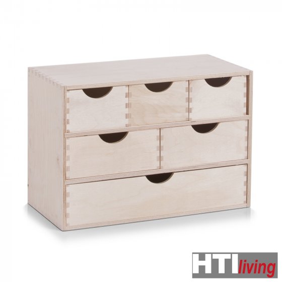 Schubladenelement 6er Birke 
