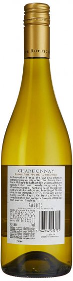 Rothschild Cadet d'Oc Barbacchus Chardonnay trockener Weißwein 750 ml 