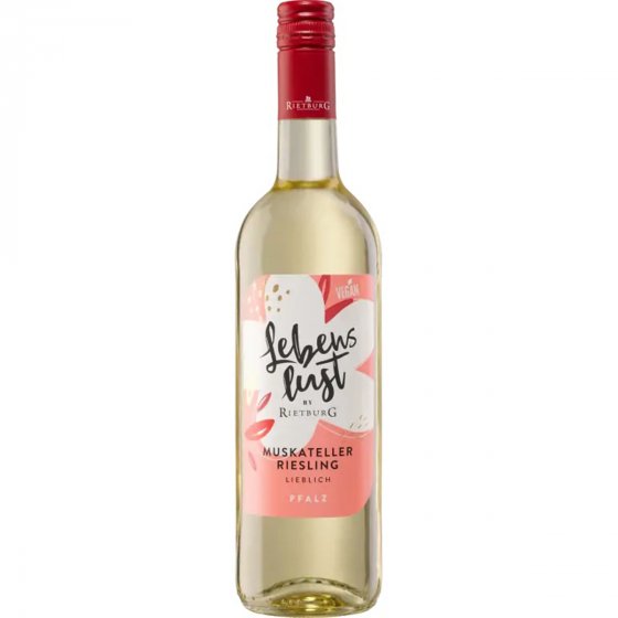 Rietburg Lebenslust Muskateller Riesling fruchtig 750ml 6er Pack 
