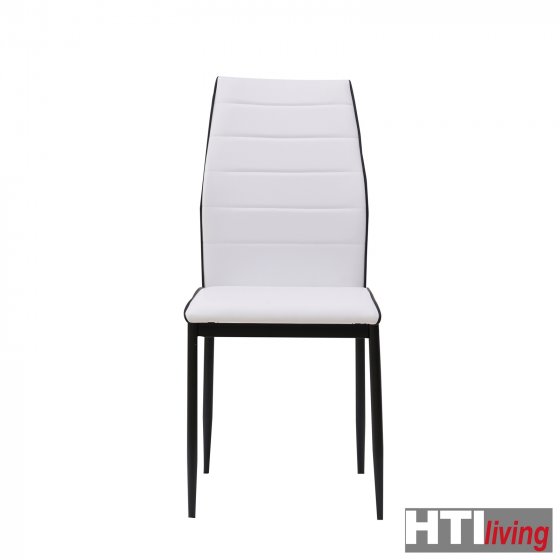Stuhl Madison PU 4er-Set Weiß