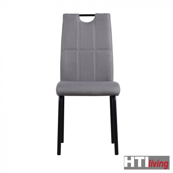 Stuhl Denton 4er-Set Hellgrau