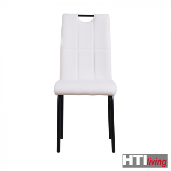 Stuhl Denton PU 4er Set Weiß