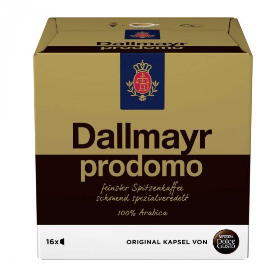 Nescafe Dolce Gusto Dallmayr Prodomo Arabica 16 Kaffekapseln 3er Pack 