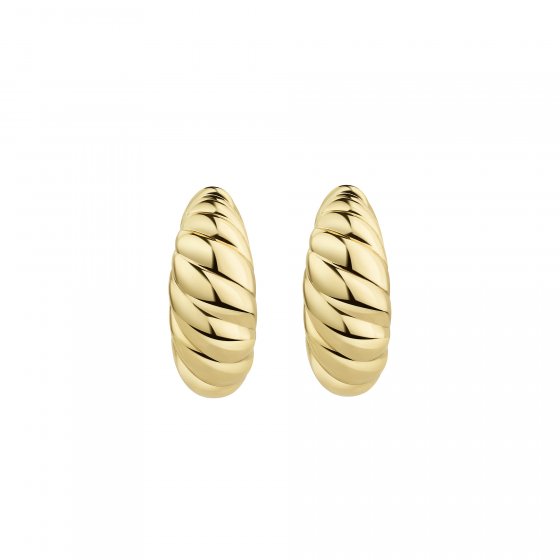 Klappcreolen 925/- Sterling Silber vergoldet 