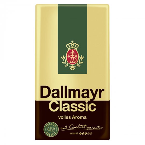 Dallmayr Classic gemahlen kräftiger Spitzenkaffee 500g 12er Pack 