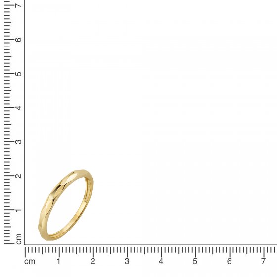 Ring 375/- Gelbgold glanz 