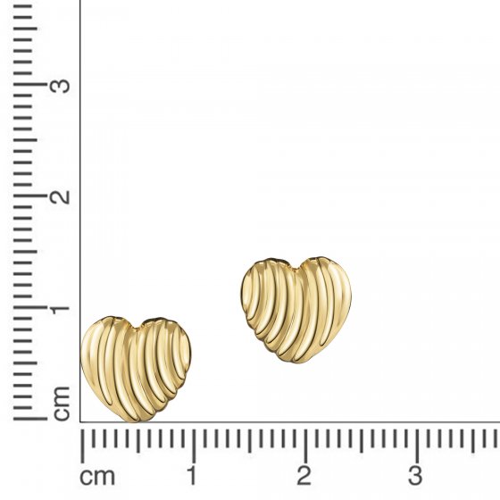 Ohrstecker 925 Sterling Silber vergoldet 