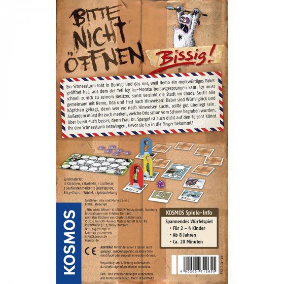 KOSMOS Bitte nicht öffnen - Bissig! 