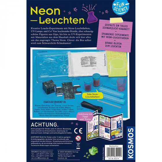 KOSMOS Neon Leuchten 