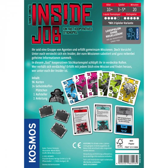 KOSMOS Spiel Inside Job 