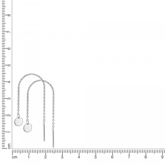 Ohrhänger 925 Sterling Silber rhodiniert 
