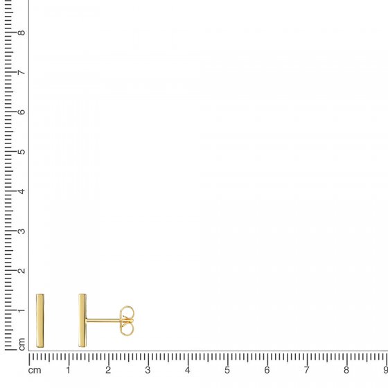 Ohrstecker 925 Sterling Silber vergoldet 