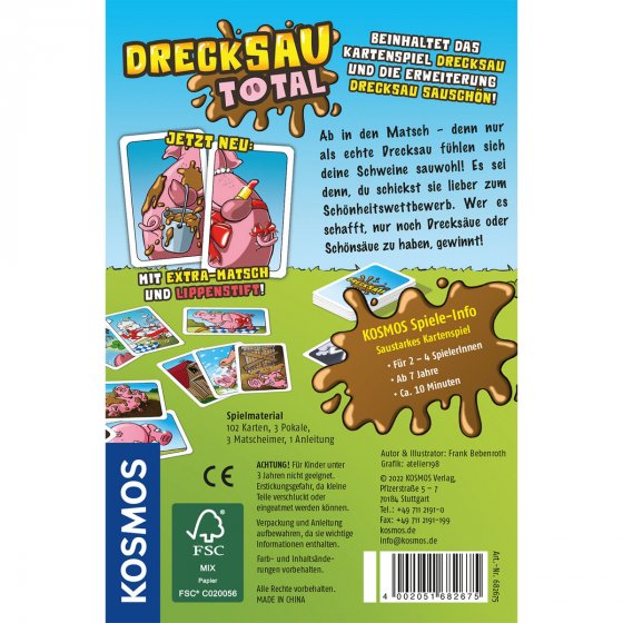 KOSMOS Spiel Drecksau total 