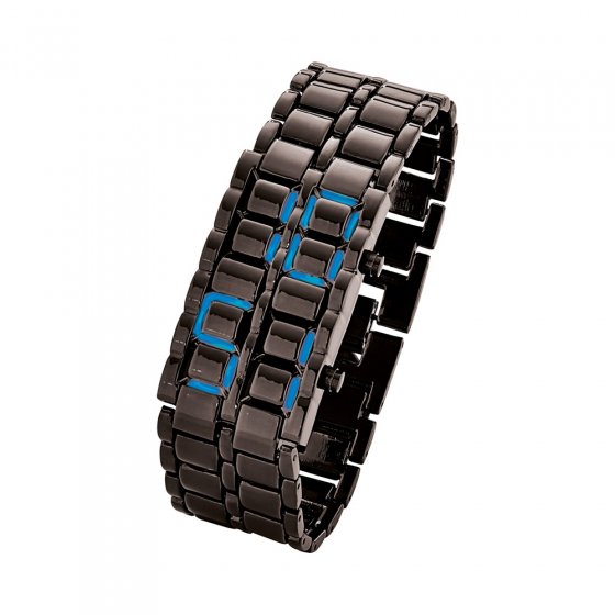 Die „verborgene” schwarze Armbanduhr 