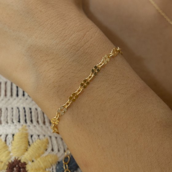 Armband 925  Silber vergoldet 