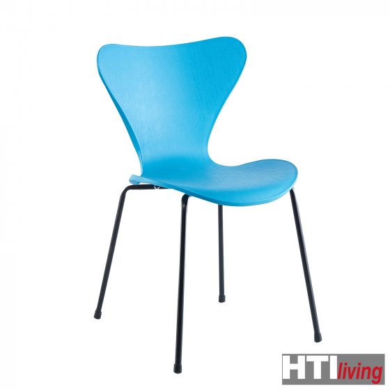Esszimmerstuhl Rory 2er-Set Blau
