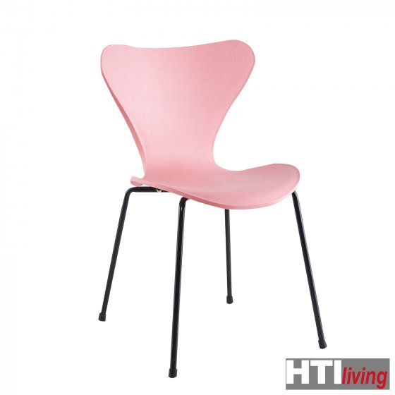 Esszimmerstuhl Rory 2er-Set Rosa