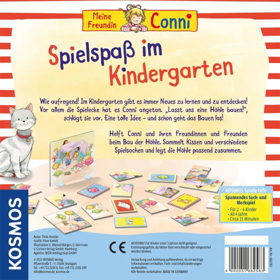 KOSMOS Spiel Conni Spielspaß im Kindergarten 