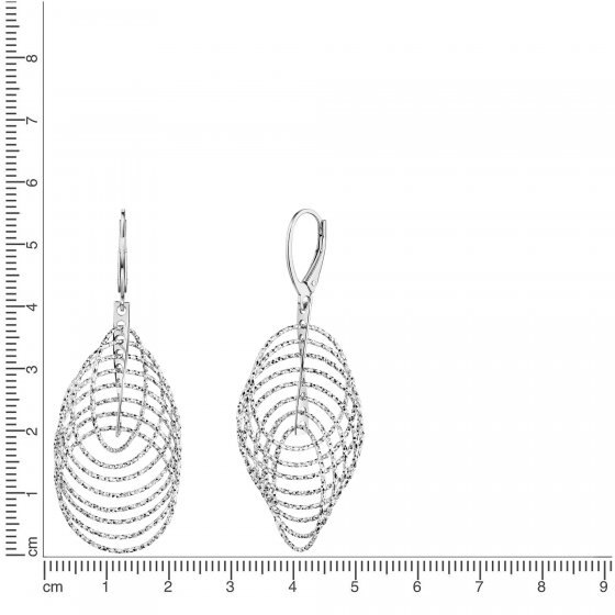 Ohrhänger 925 Sterling Silber rhodiniert 