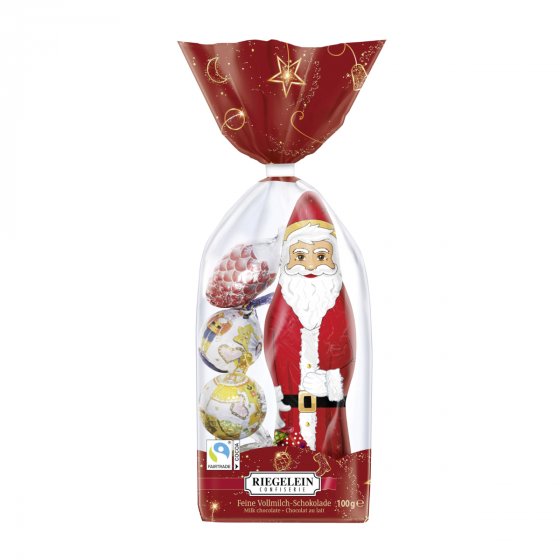 Riegelein Weihnachts Mischtüte aus leckerer Vollmilchschokolade 100g 