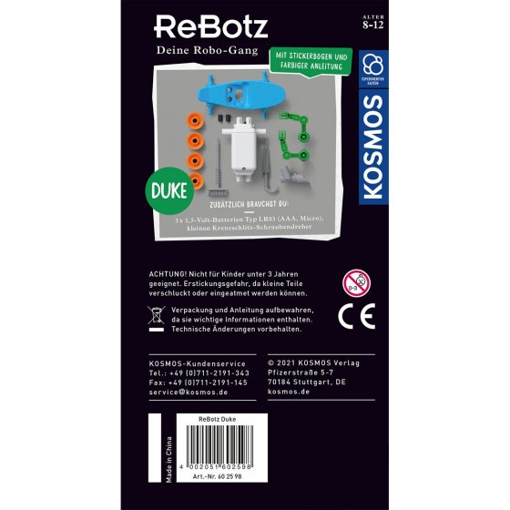 KOSMOS ReBotz Duke 