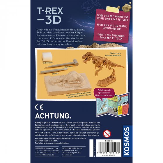 KOSMOS T-Rex 3D Ausgrabung 