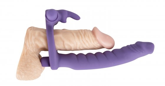 Vibrator mit Penisring Double Delight 