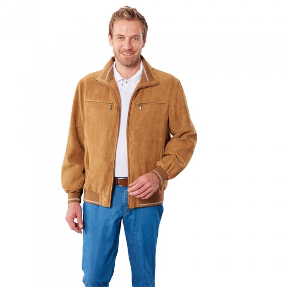 Mikroskin Velours Blouson XL | Camel