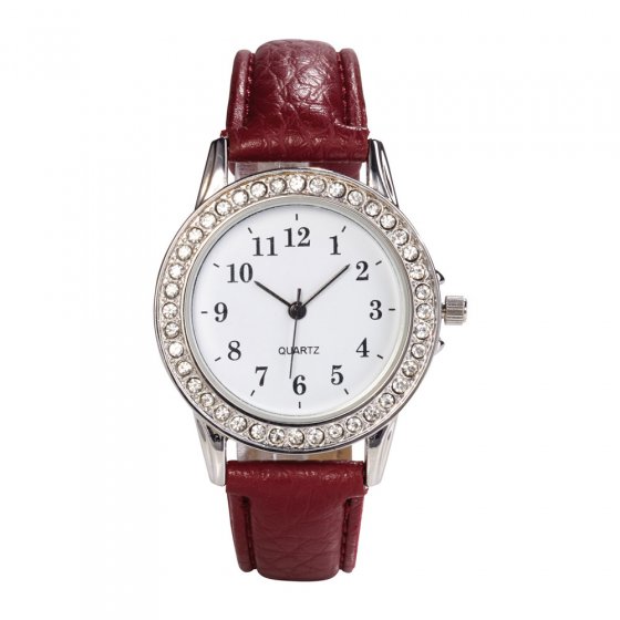 Elegante Damenuhr mit Geldbörse