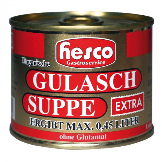 Hesco ungarische Gulaschsuppe extra Konzentrat 5 Dosen 1060ml 