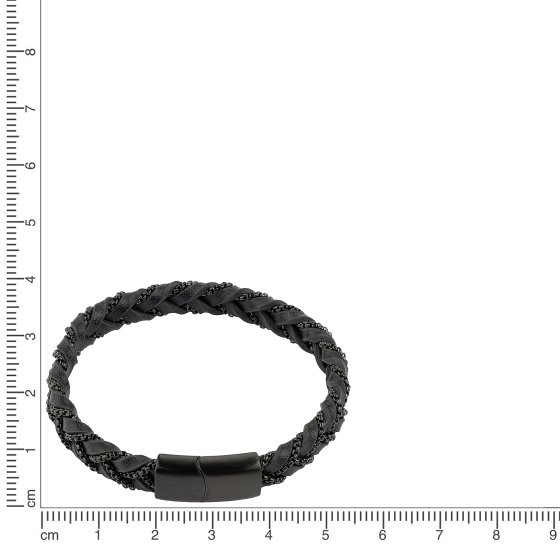 Armband Edelstahl/PVD schwarz 