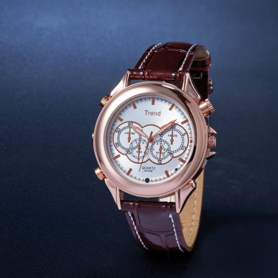 Elegante Armbanduhr mit Kamera