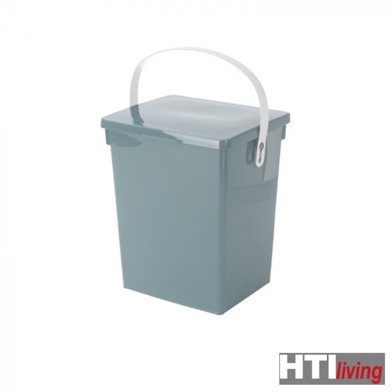 Eimer mit Deckel, farbl. sortiert 5,5 Liter