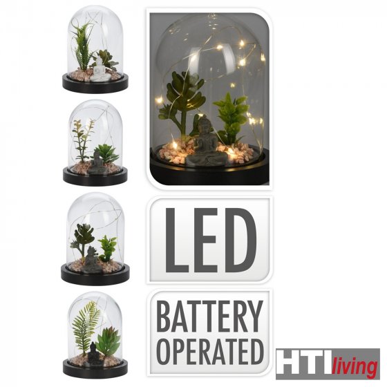 Leuchtdeko Buddha LED