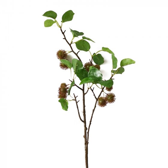 Beerenzweig 87 cm Kunstpflanze Flora Bordeaux