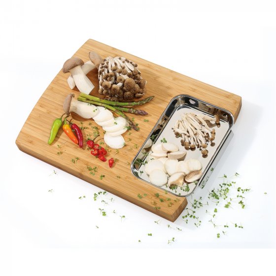 Schneidbrett mit Schale Eco Line 