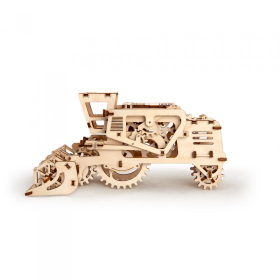 Holzmodell Mähdrescher