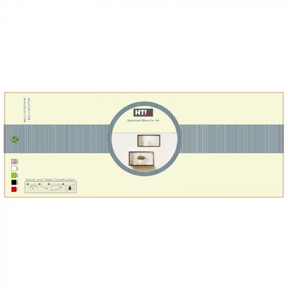 Wandregal Altona 908a 2er-Set 
