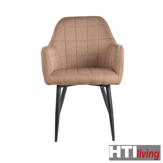 Stuhl Albany Webstoff Braun