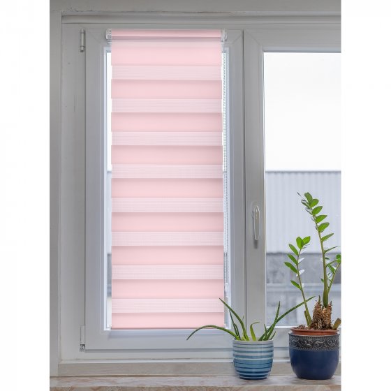 Doppelrollo uni 80 x 150 Marisol Pink