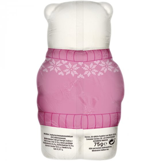 Yogurette Eisbär Hohlfigur mit weißer Schokolade und Joghurt 75g 