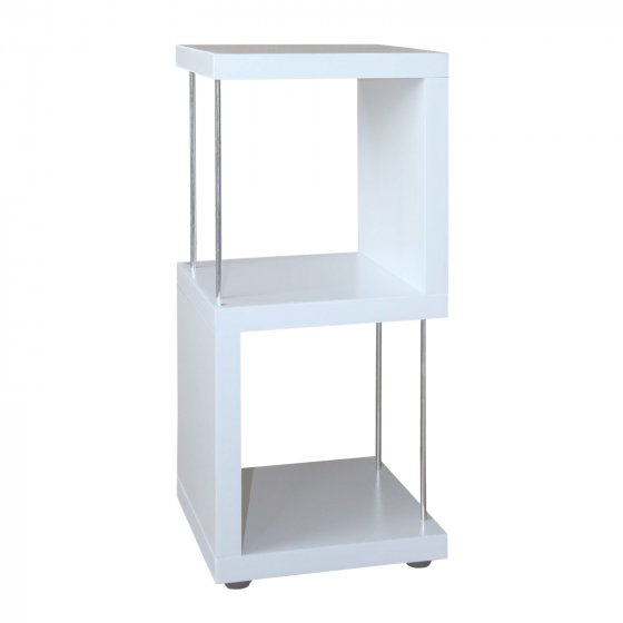 Standregal Weiß Regal 30x65x30 cm modernes Bücherregal 