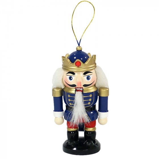 Holz Nussknacker 3er Set zum Anhängen 