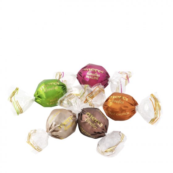 Merci Lovelies Classic einzeln verpackte Pralinen 5fach sortiert 185g 