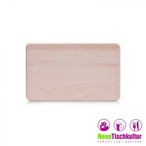 Schneidbrett Eckig Buche 