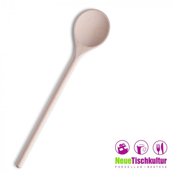 Holzkochlöffel 30 cm aus Buchenholz stabil hygienisch und nachhaltig 