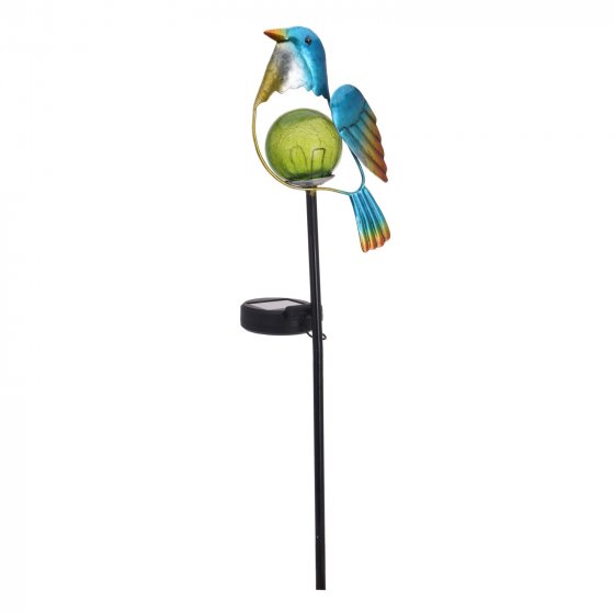 Solarlampe Gartenstecker Vogel