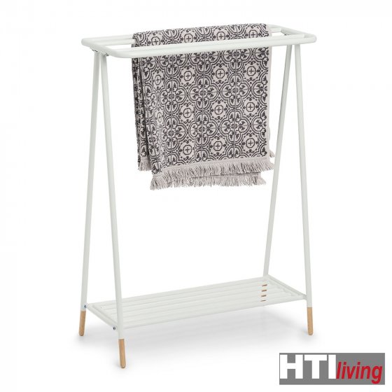 Handtuchständer Metall, Holz 